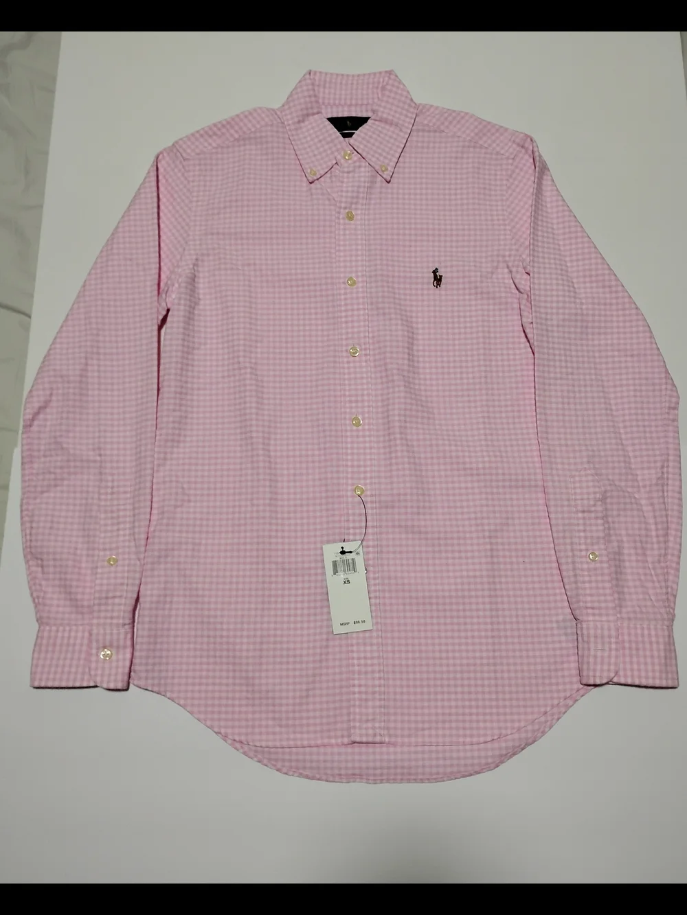 Polo by Ralph Lauren Pink Gingham Button-Down Shirt